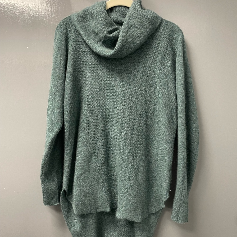 Cynthia Rowley Sage Cowl Cashmere Sweater Size Small